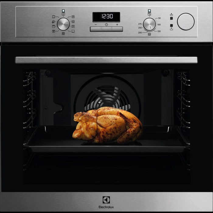 Forno A Vapore Electrolux LOC3S40X2 72 liter Klasse A (A58,9xL59,4xP56,9) SteamCrisp Serie 700 Aqua Cleaning Inox