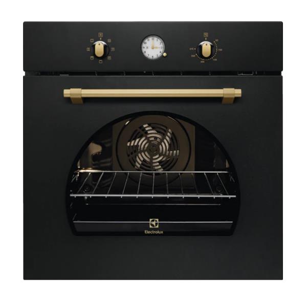 Electrolux Geventileerde Elektrische Oven ROB3201AOR 72 Liter Klasse A (A59,4xL58,9xP56,9) AquaClean Tafel XL Zwart