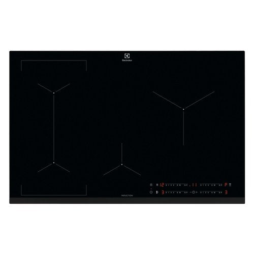 Keukenplan Inductie Electrolux Serie 600 Brug Eil83443 4 Vuurwerk (L78xP52) Vetroceramisch Zwart