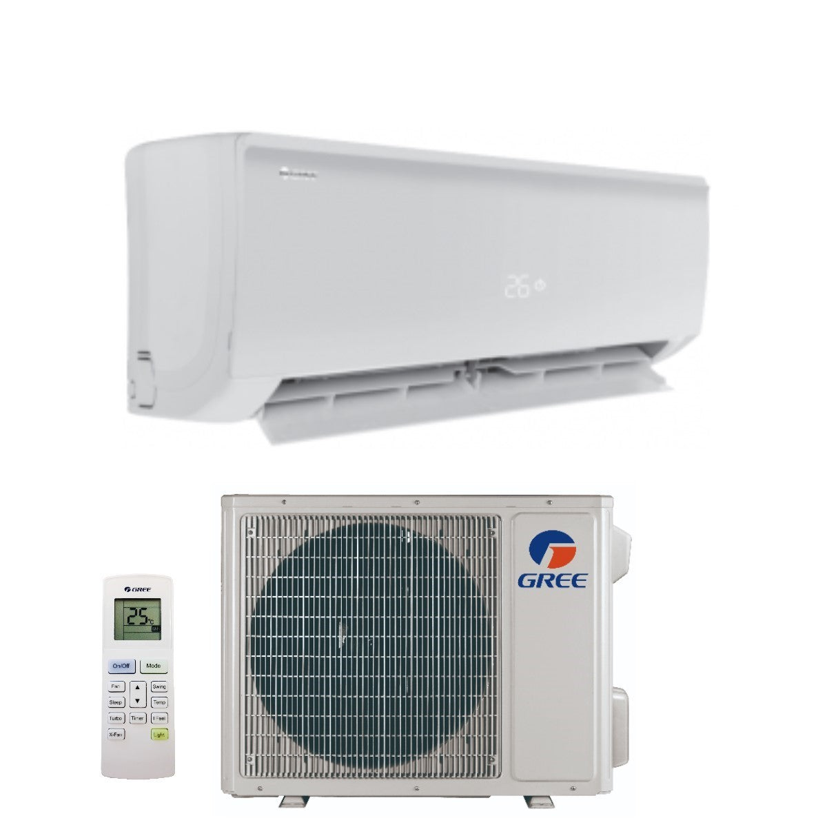Groene Inverter Airconditioning BORA PLUS serie 18000 Btu GWH18AAD-K6DNA4E R-32 Wi-Fi Optioneel A++/A+