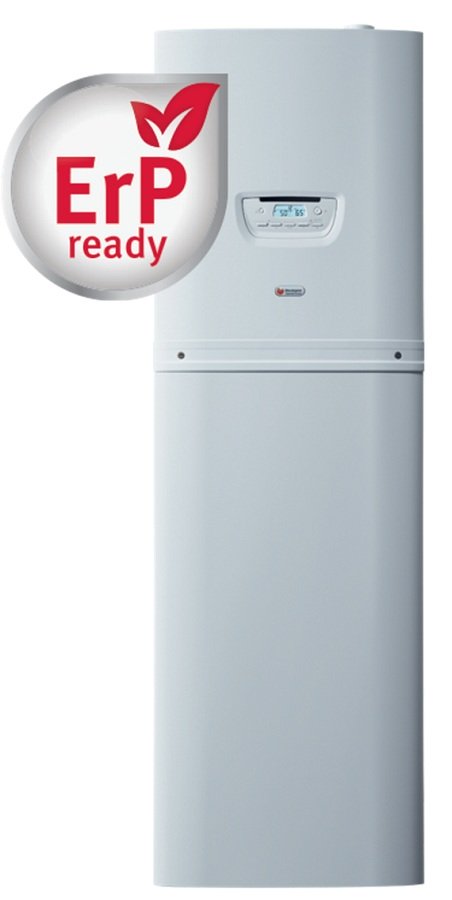 SAUNIER DUVAL HELIOTWIN CONDENSING 25-200 GAS KETEL MET 200 LT OPSLAG COMPLEET MET ROOKKIT - NIEUWE ERP Split rookgasafvoerkit, methaan