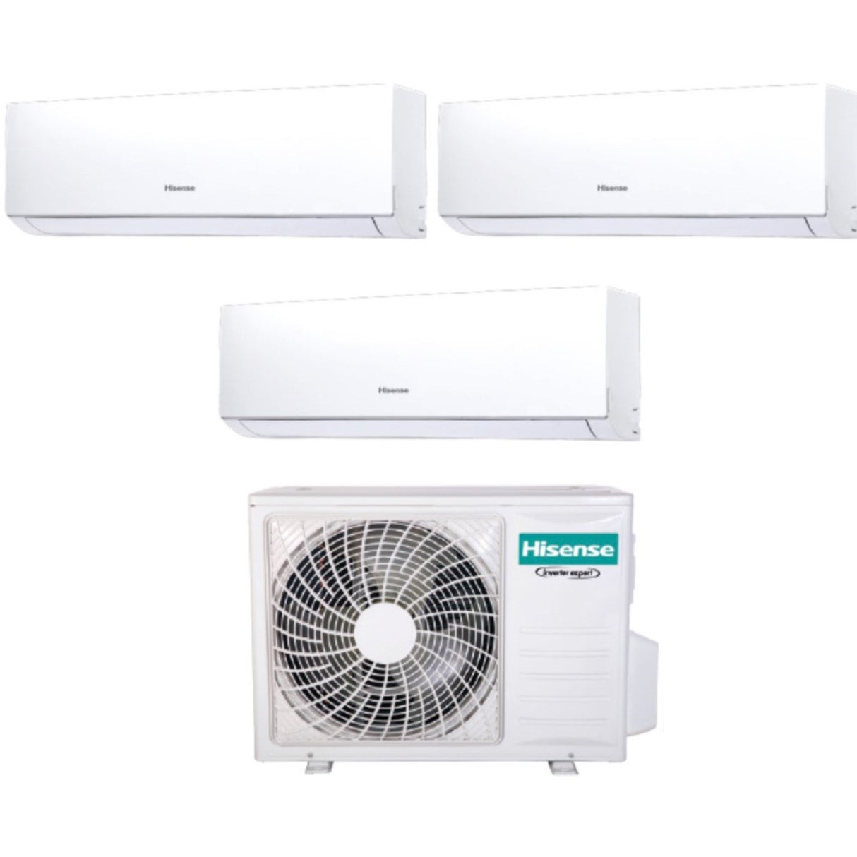 Airconditioner Hisense Trial Split Inverter-serie NIEUW COMFORT 5+7+7 met 3AMW62U4RFA R-32 Wi-Fi optioneel 5000+7000+7000