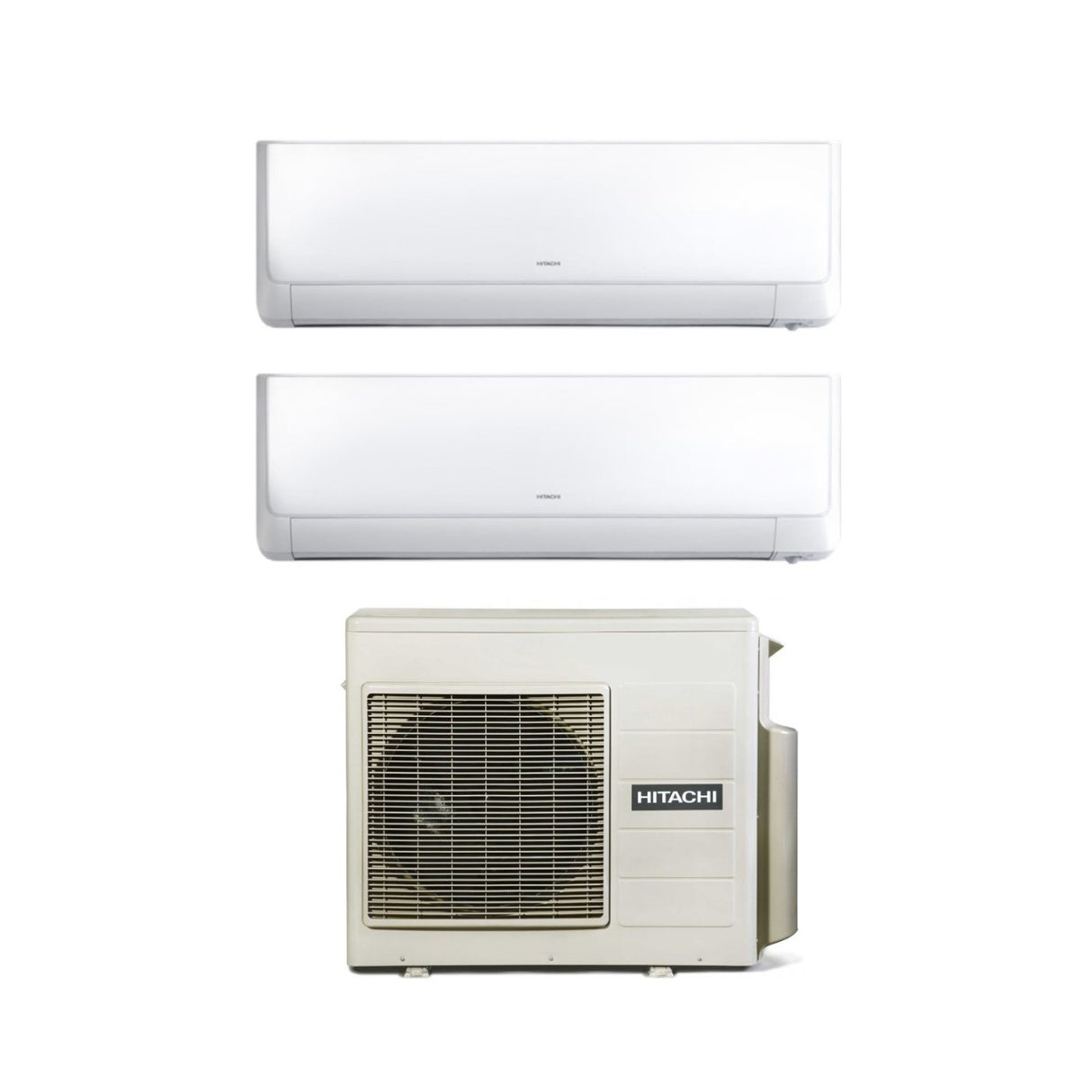 Hitachi Dual Split Inverter Airconditioner Performance Series 9+12 met RAM-40NP2E R-32 Wi-Fi Optioneel 9000+12000 - Nieuw