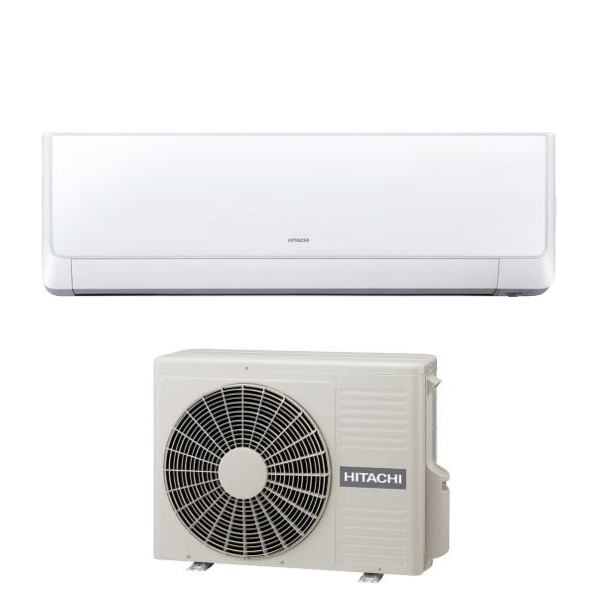 Airconditioner Hitachi Inverter-serie AKEBONO 18000 Btu RAK-50RXD + RAC-50WXD R-32 Wi-Fi optioneel