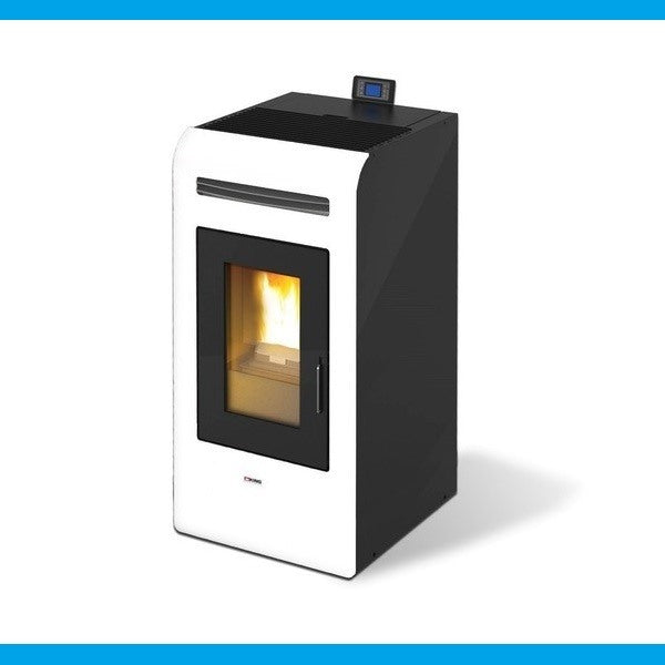 KING 16 KW 15,5 WITTE PELLET OPSLAG - NIEUW MODEL