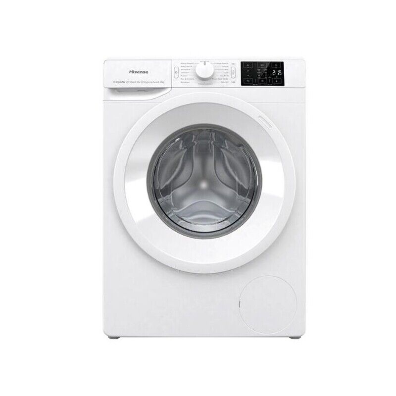 Hisense Frontlader Wasmachine 9 kg WFGE901439VM 1400 RPM Energieklasse A (A85xL60xP61,1) Invertermotor - Stoomfunctie