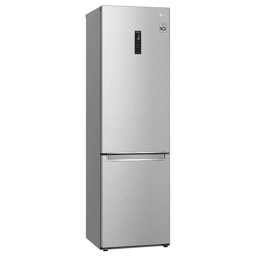 Gecombineerde koelkast LG GBB72NSUCN1 304 liter Klasse C (A203xL59,5xP67,5) App LG SmartThinQ Alexa Google Assistant Noble Steel