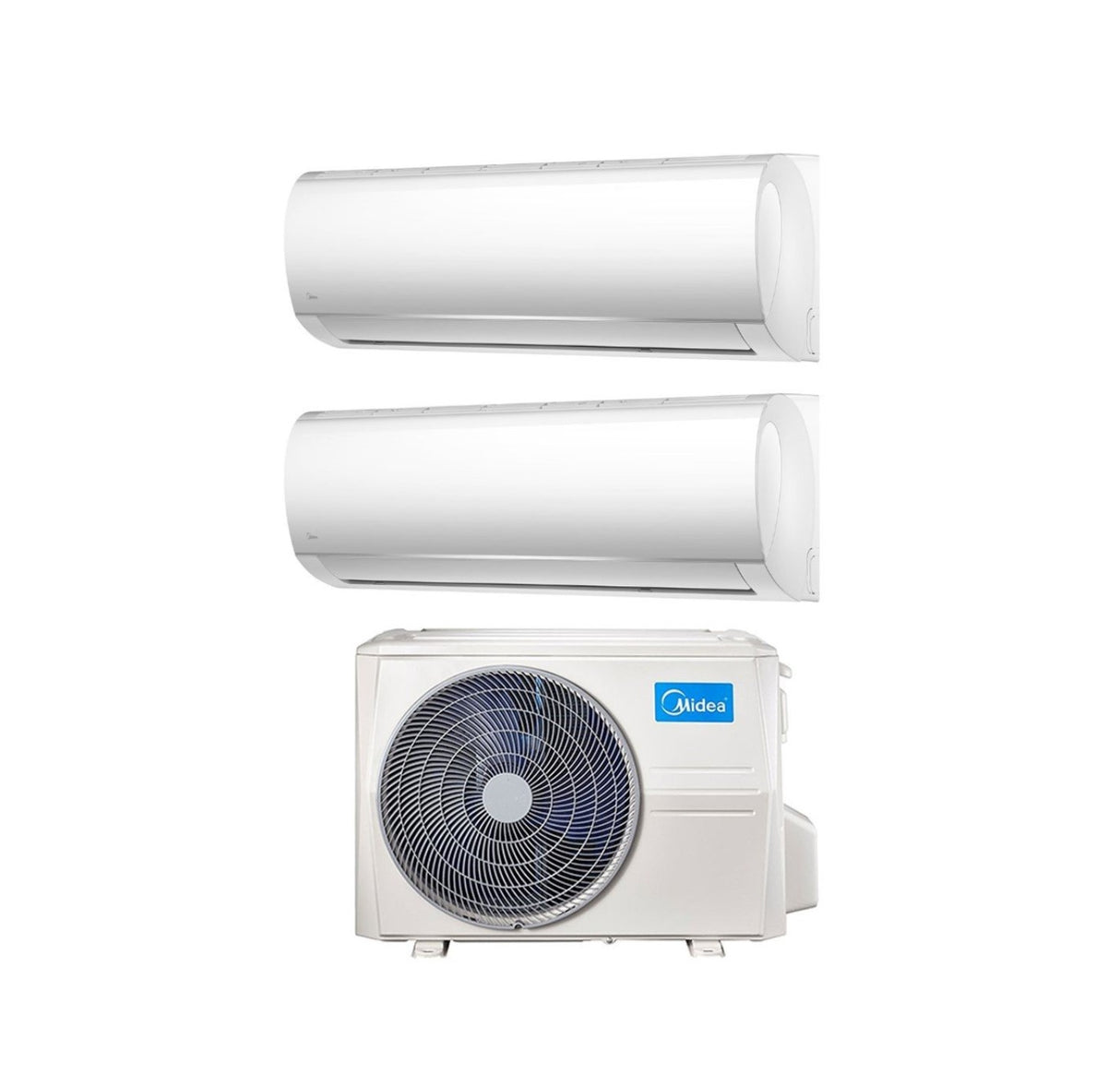 Midea Dual Split Inverter Airconditioner RECHTS 9+9 serie met M20G-14HFN8-Q R-32 Wi-Fi Optioneel 9000+9000 - Nieuw