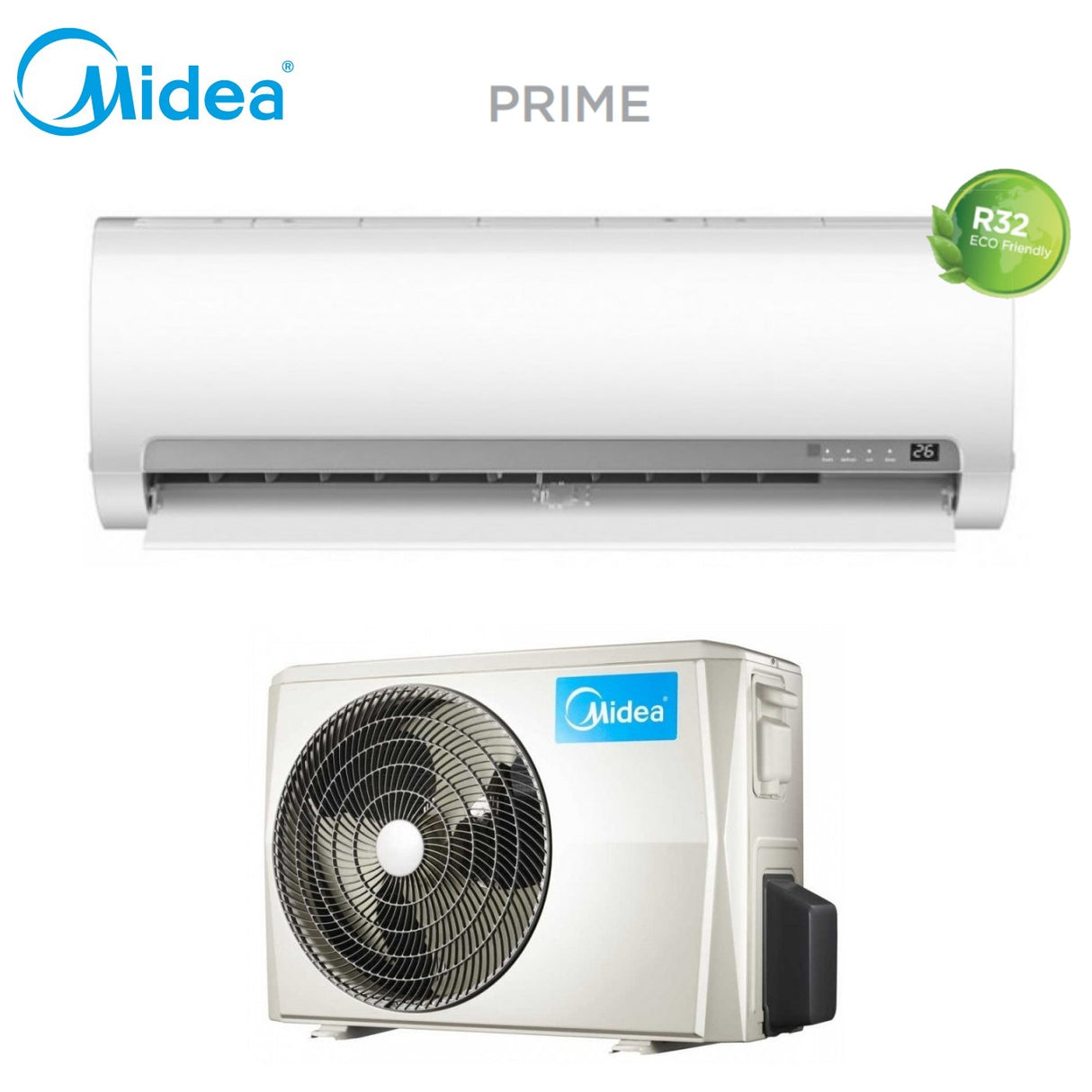 Midea Inverter Airconditioner PRIME-serie 9000 Btu R-32 Klasse A++