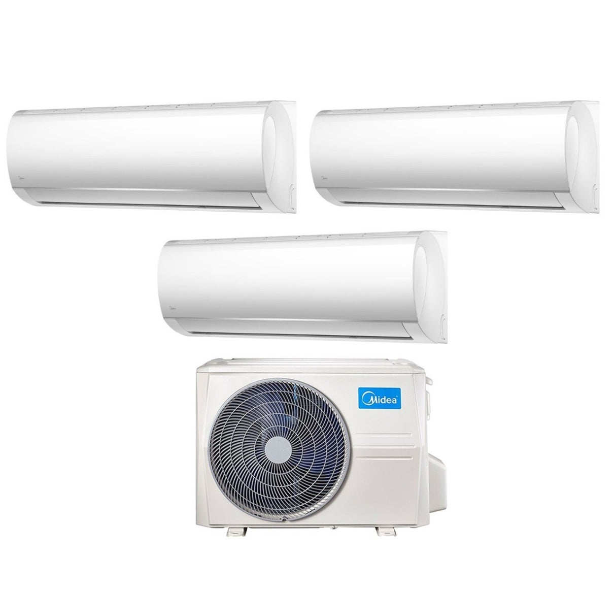 Airconditioner Midea Trial Split Inverter Serie RECHTS 9+9+12 met M3OF-21HFN8-Q R-32 Wi-Fi Optioneel 9000+9000+12000 - Nieuws