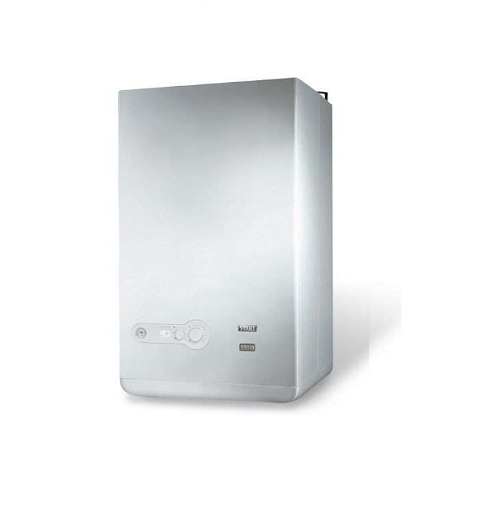 RIELLO START AQUA CONDENS 25 BIS LPG CONDENSATIEKETEL COMPLEET MET ROOKKIT - NIEUWE ERP Split Fume Kit