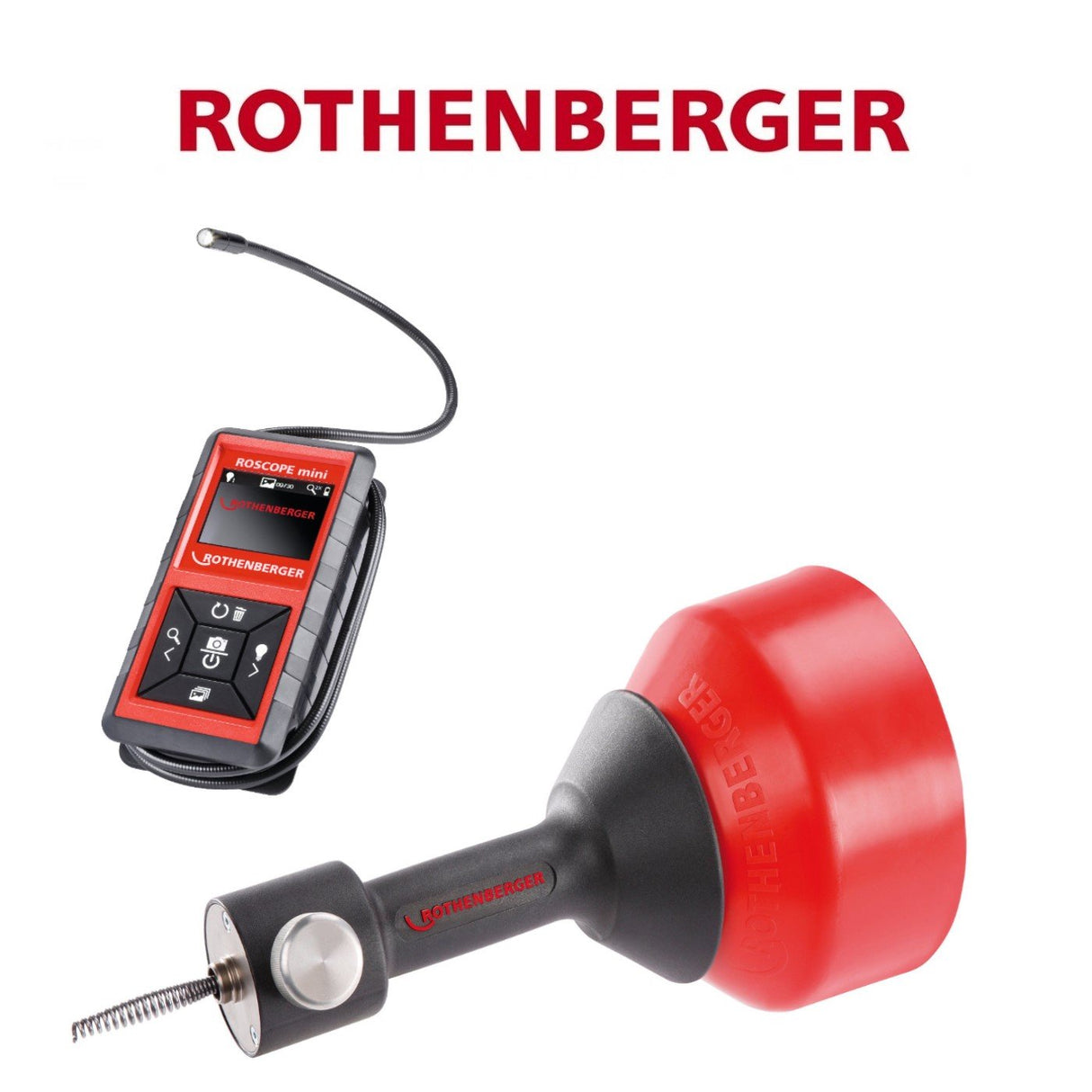 Rothenberger Set Model Rospimatic CL met Roscope Mini