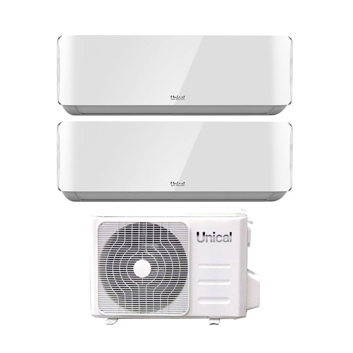 Unieke Dual Split Inverter Airconditioner Air CRISTAL 13+13 serie met XMX2 18HE R-32 Wi-Fi Optioneel 13000+13000