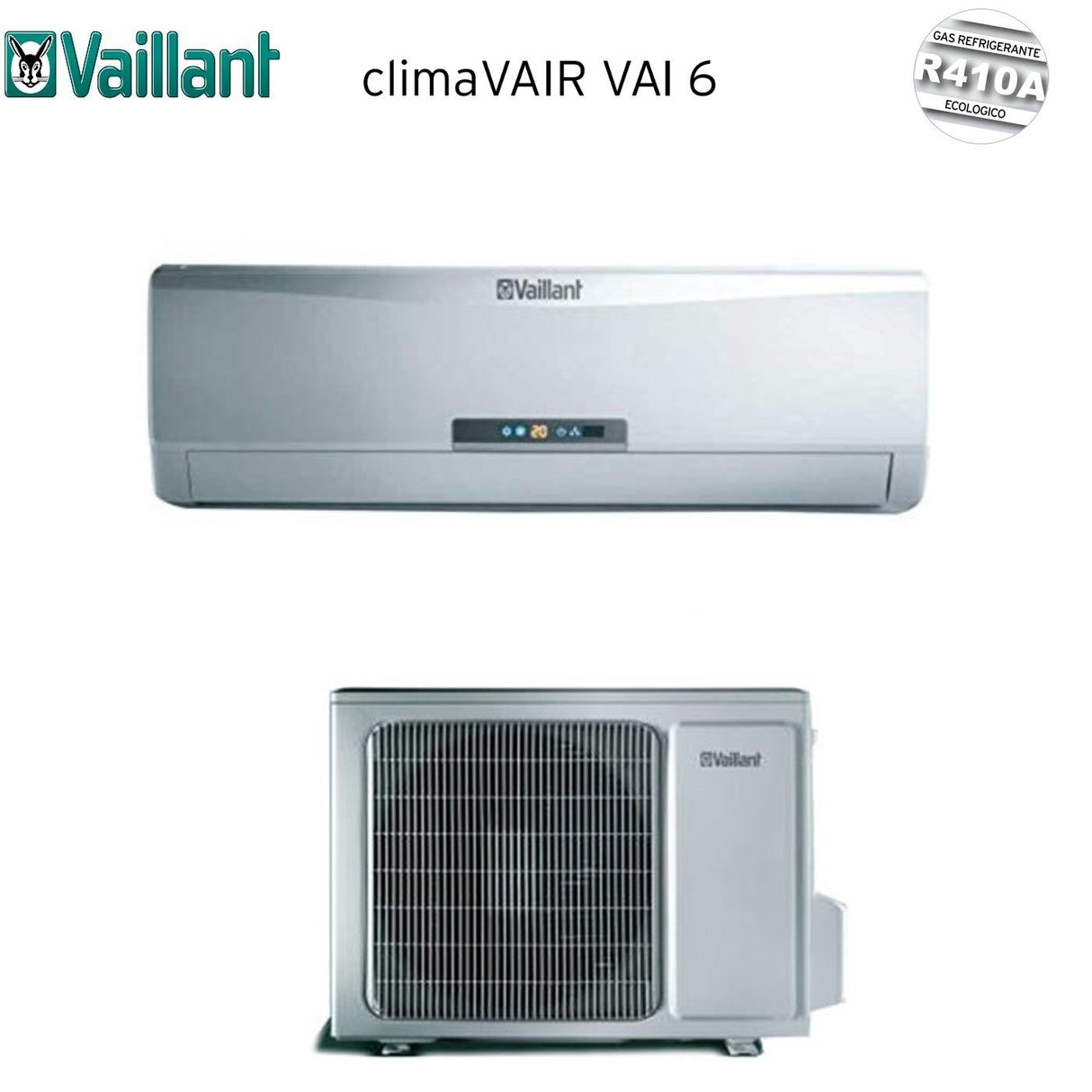 Vaillant Inverter Airconditioner CLIMAVAIR VAI 6-serie 24000 Btu VAI6-065 WN R-410