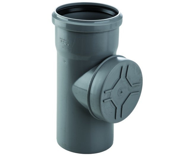 KEURING MET SCHROEFDOP 125 WAVIN