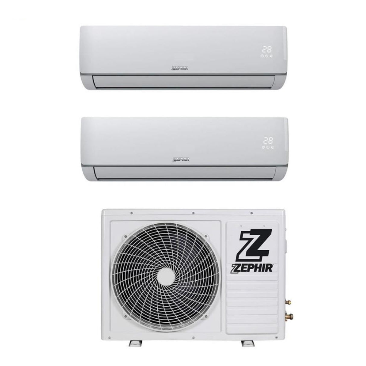 Zephir Dual Split Inverter Airconditioner ZDA 9+9 R-32 9000+9000 serie - Nieuw
