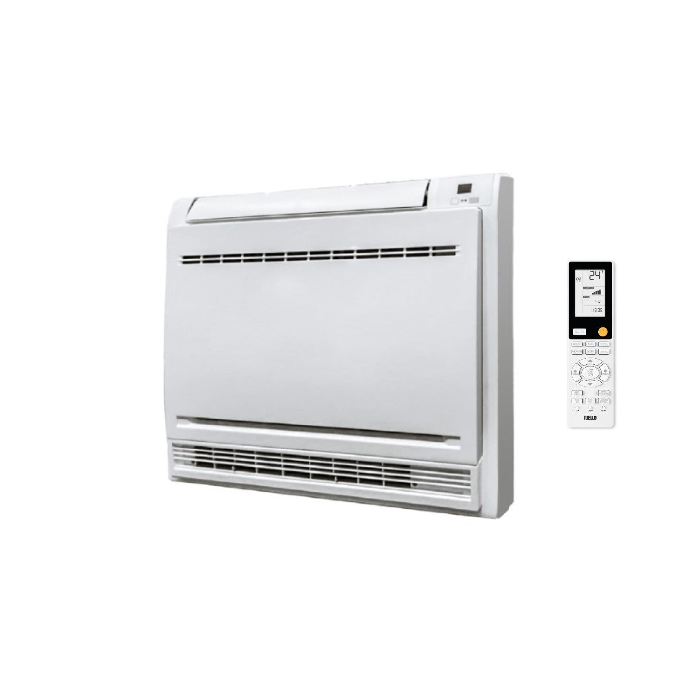 Riello 12000 Btu AMC 35 PLUS R-32 20151550 Vloerconsole Binnenunit met standaard afstandsbediening