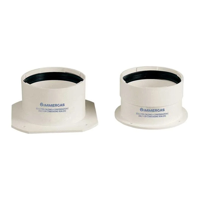 Immergas Kit geflensde tronchets Ø 80/80 code 3.012087