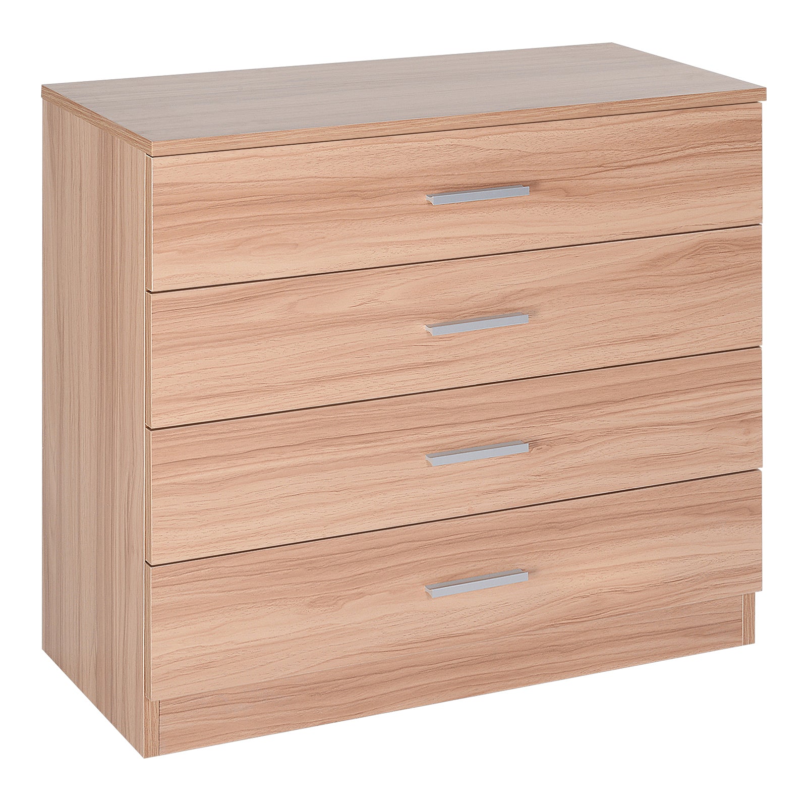 Easycomfort Houten Ruimtebesparende Cassette, Como met 4 Cassettes voor Slaapkamer, Rover, 72x33,5x67cm