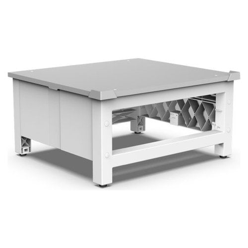 Overlay Kit voor wasmachine en droger BASE SPACE Meliconi Base Hoog in Technopolimer (A31xL62xP55,5cm) Wit en Grijs