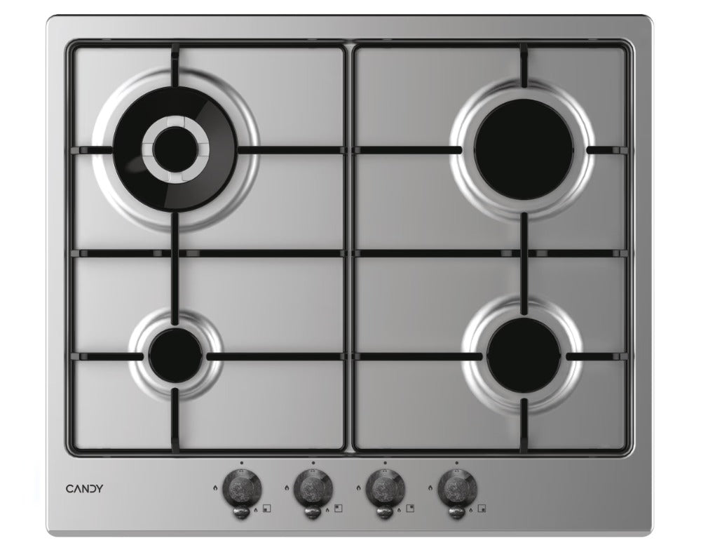 Gas Candy Kookpiano CHW6BR4WTX 4 Foods (L59,5xP51) Roestvrij staal
