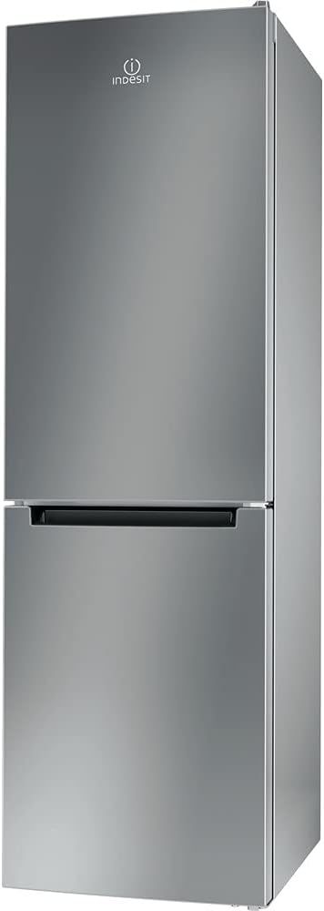 Gecombineerde koelkast Indesit LI8S1ES 339 liter Klasse F (A188,9 x L59,5 x P65,5) Lage vorst Zilver