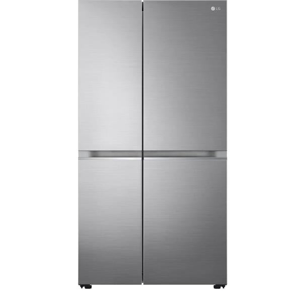 LG Side-by-Side koelkast GSBV70PZTE 635 liter Energieklasse E (H179 x L91,3 x P73,5) Total No Frost DoorCooling+TM Smart Inverter Compressor Vier exclusieve deuren