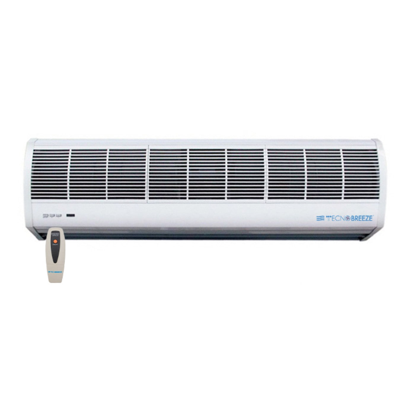 KOOPJESGEBIED Centrifugaal luchtgordijn Tecnogas Tecnobreeze model NATURAL WIND 150 150 cm met afstandsbediening code 14203