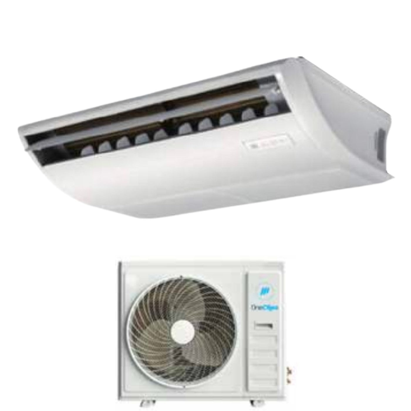 Airconditioner OneClima Inverter Vloer/Betaling 48000 Btu AIR-48 PVM/SFT-M R-32 Optionele Wi-Fi Trifase met seriebediening inbegrepen