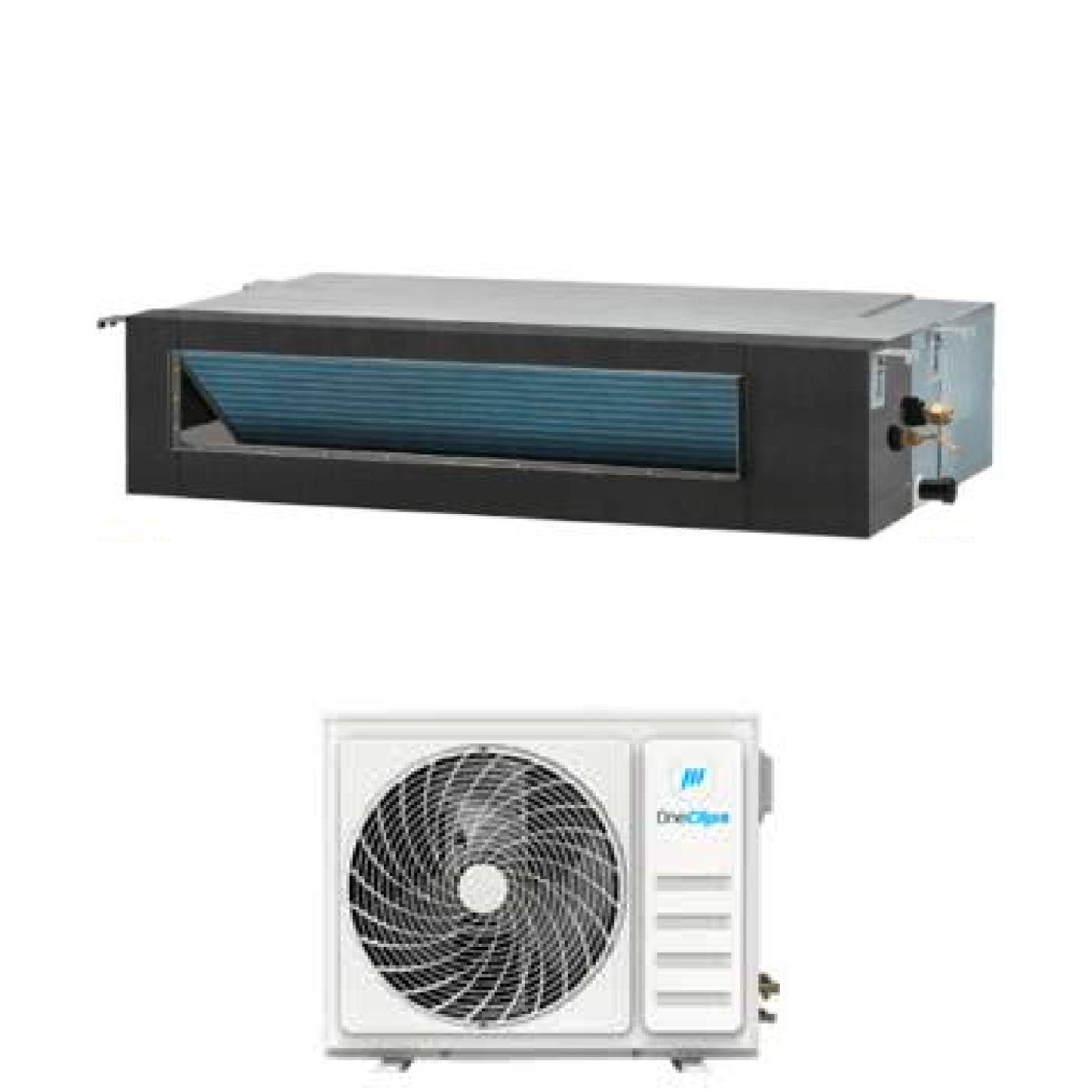 Airconditioner OneClima Inverter Kanaal 12000 Btu AIR 12 CNL-M R-32 Wi-Fi Optioneel met seriebediening inbegrepen