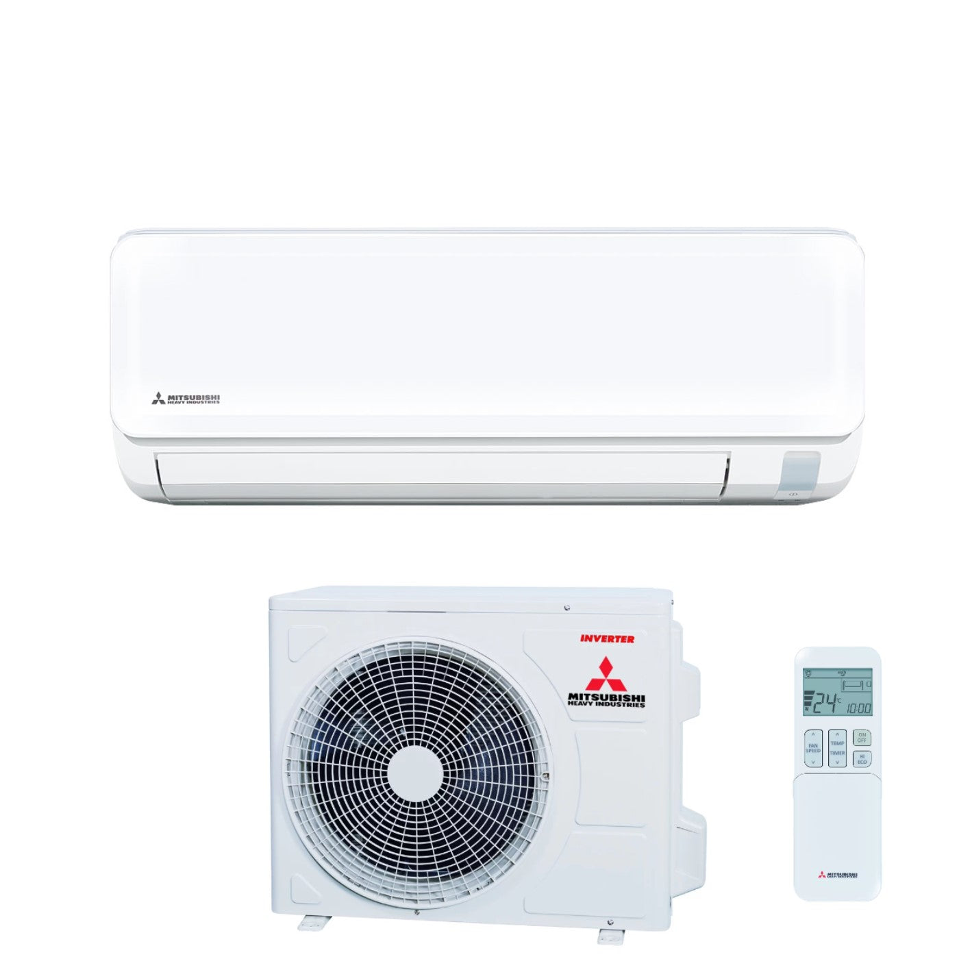 Airconditioner Mitsubishi Heavy Industries Inverter-serie KIREIA EVO 12000 Btu SRK 35 ZTL-W R-32 Wi-Fi geïntegreerd