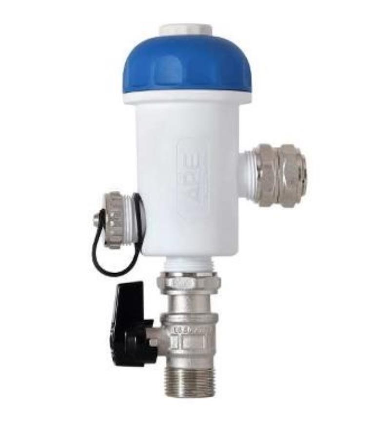 APE Magnetisch vuilafscheiderfilter met 3/4" aansluitingen code 3DEF34