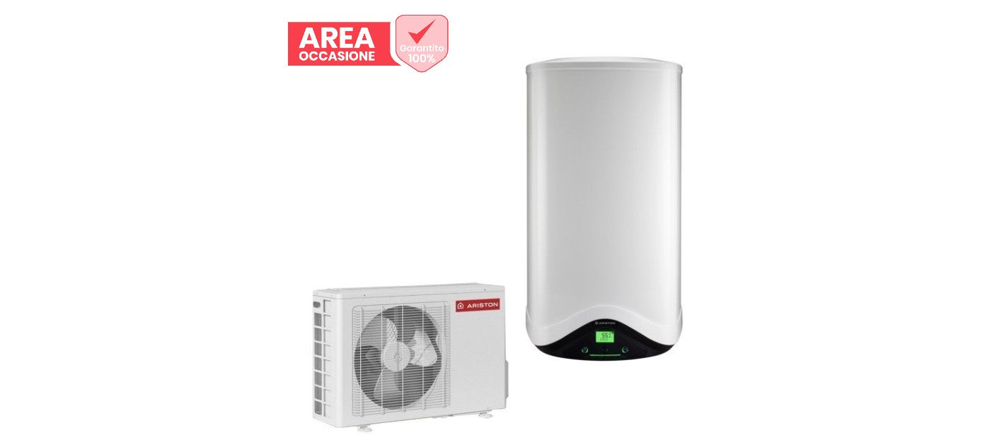 GEBIED Retouren Warmtepomp Ariston Inverter NIEUWE SPLIT 110 WH met 110 liter accumulatieklasse A 3623243