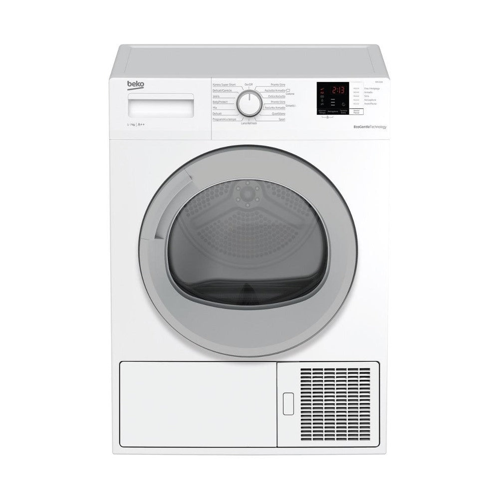 Beko warmtepompdroger 7 kg DRX722W OptiSense klasse A++