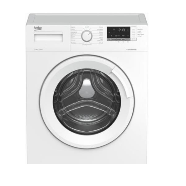 Beko Frontlader Wasmachine 8 kg 1200 RPM WUX81232WI/IT (A85xL60xP55) Klasse C
