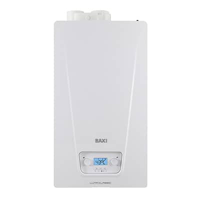 Baxi LUNA CLASSIC condensatieketel 24 kW methaan/LPG laag NOx compleet met rookgasafvoerkit