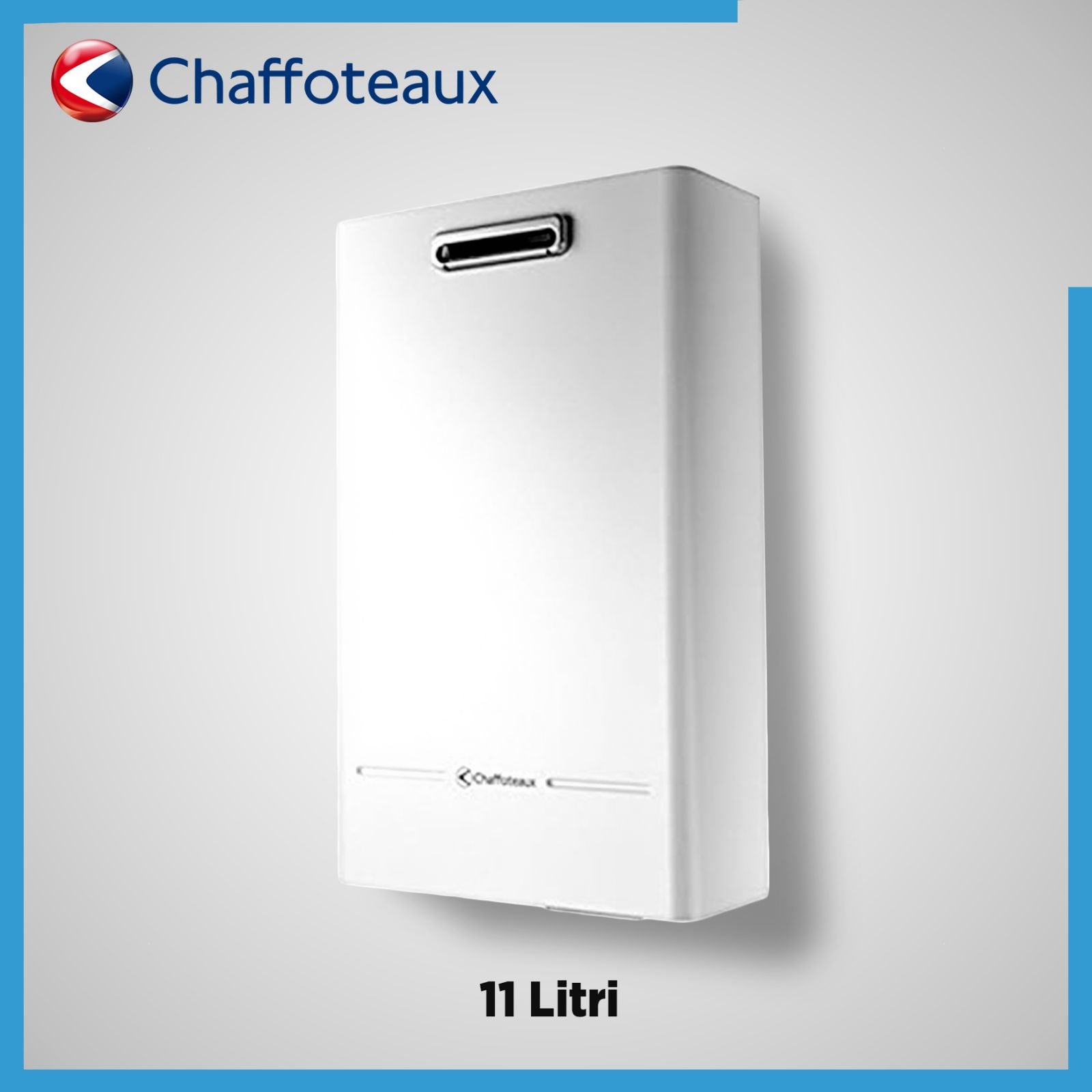 Scaldaagno a Gas Chaffoteaux Model FLUENDO AVENIR OUTDOOR 11 Liter GPL