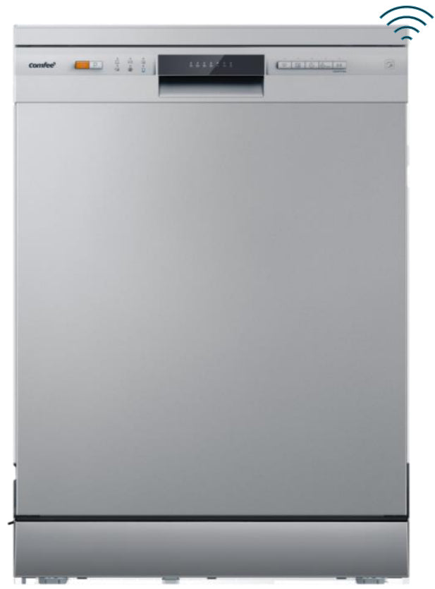 immagine-1-comfee-lavastoviglie-comfee-cdwpf1201pss-we-12-coperti-a845xl598xp60-classe-e-wi-fi-inox-ean-6939962624433
