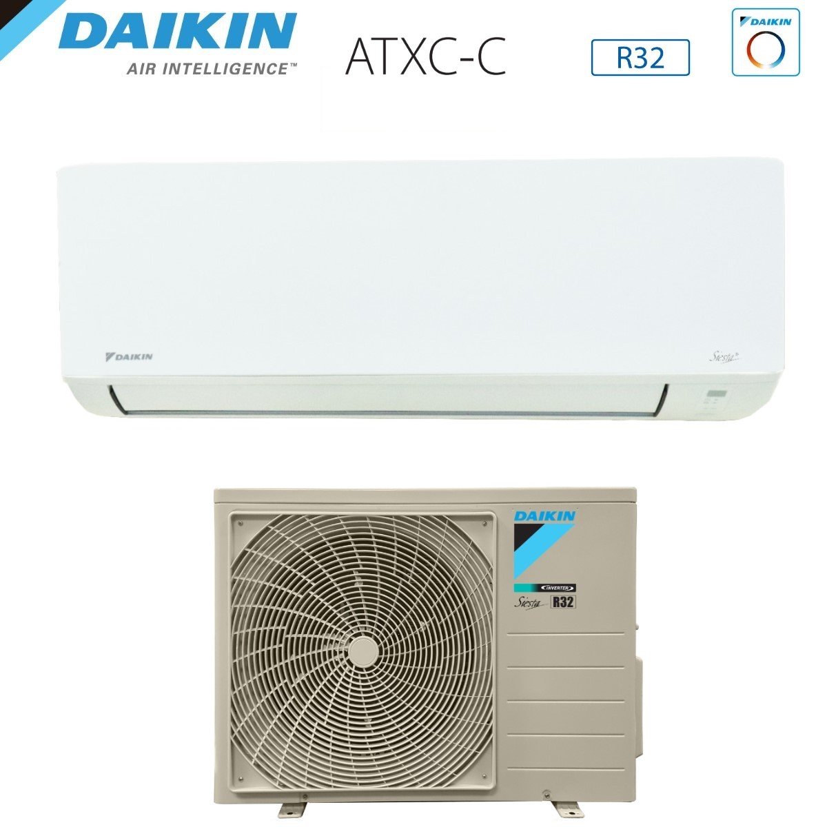 GELEGENHEID - Airconditioner Daikin Inverter-serie SIESTA ATXC-C 12000 Btu ATXC35C + ARXC35C R-32 Wi-Fi Optioneel Klasse A++/A+ - Nieuws