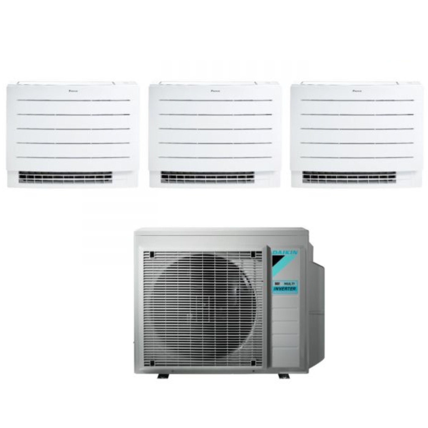 Airco Daikin Floor Trial Split serie PERFERA FVXM-A 9+9+9 met 3MXM52N R-32 Wi-Fi Geïntegreerd 9000+9000+9000 Met infrarood Telecommunicatie Inbegrepen  - Nieuws