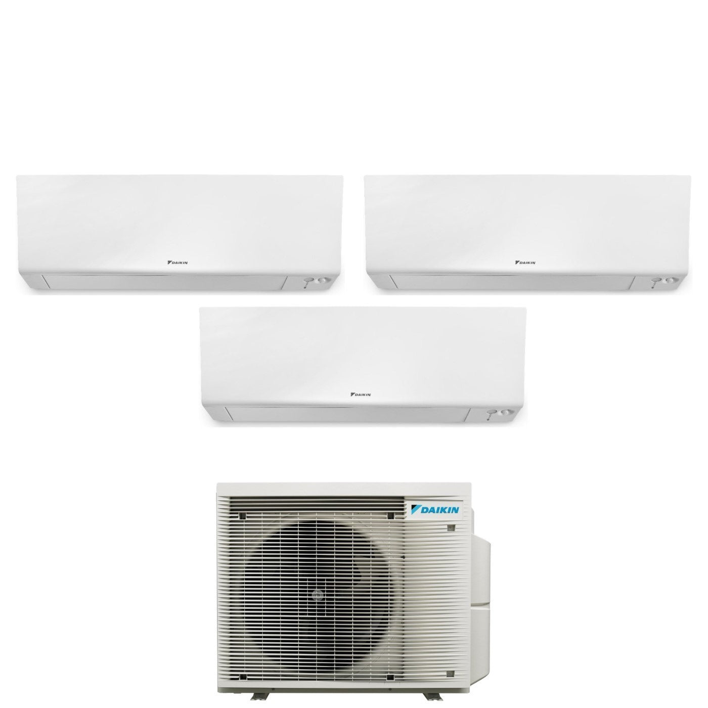 Airconditioner Daikin Bluevolution Trial Split Inverter Serie FTXM/R PERFERA WALL 7+12+12 met 3MXM52A R-32 Wi-Fi Geïntegreerd 7000+12000+12000