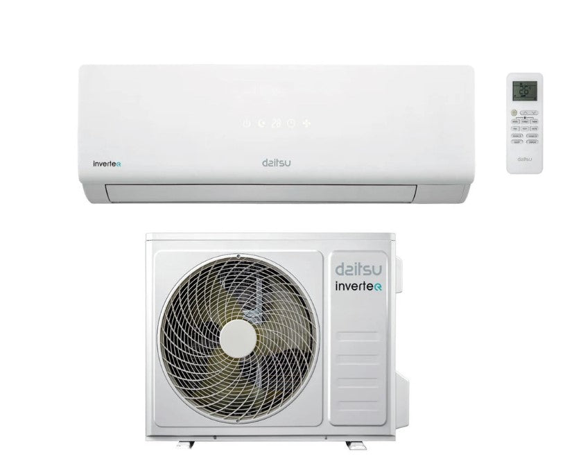 Airconditioner Daitsu Inverter ECO-serie DR-2/3 9000 btu DS-9KDR-2 + DOS-9KDR-2 R-32 Wi-Fi Optioneel A++/A+