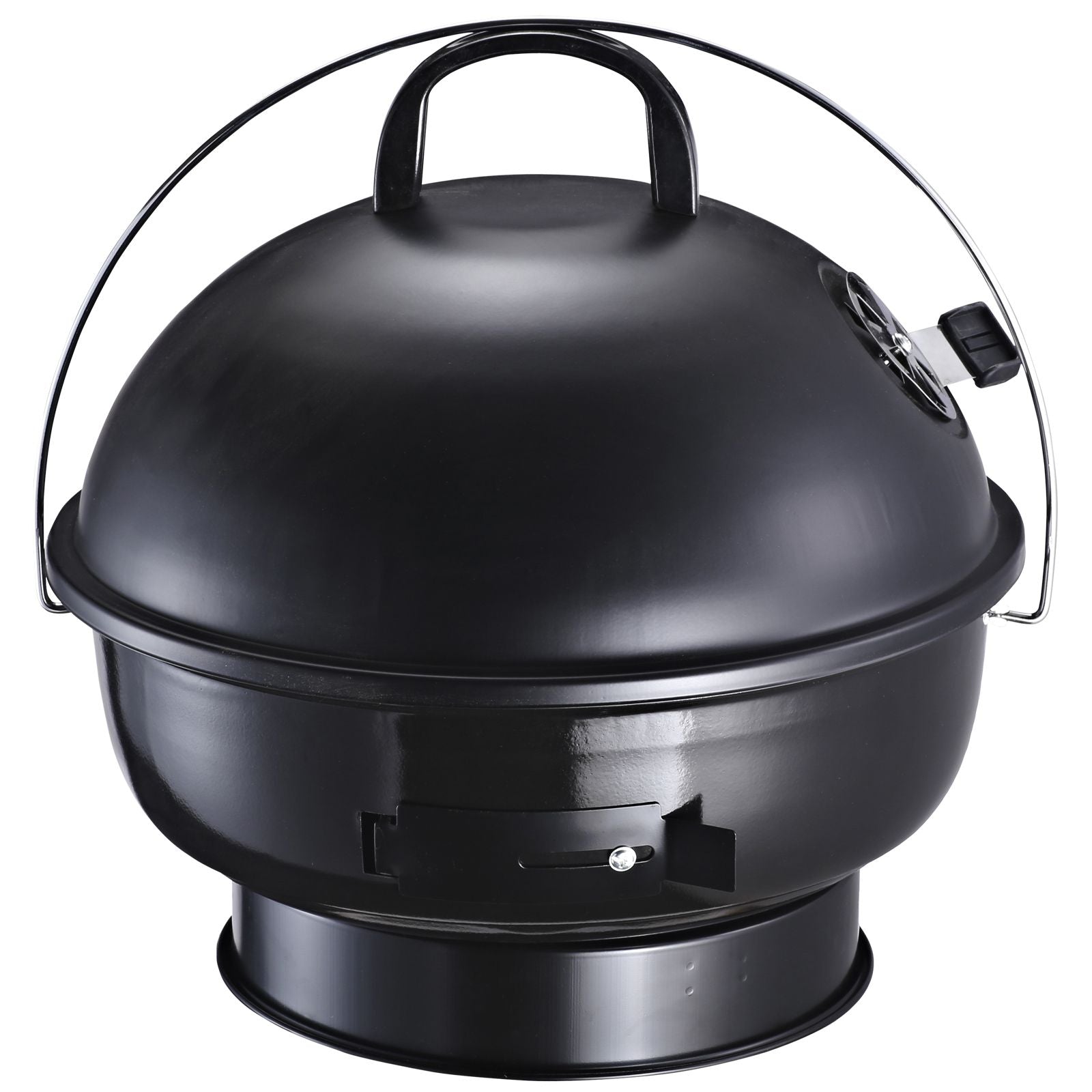 EASYCOMFORT Reisbarbecue met deksel en warmteregelventilator