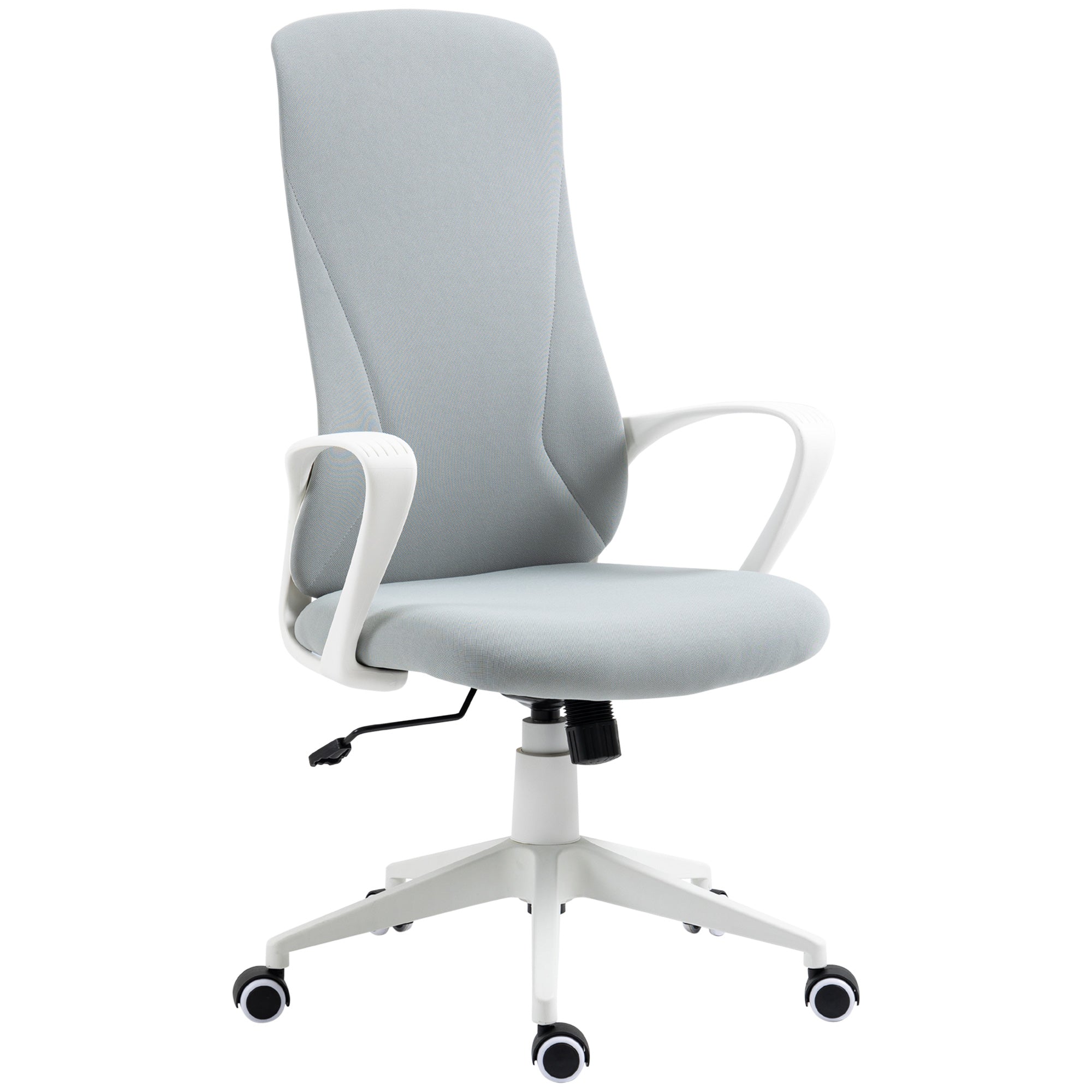 Easycomfort Ergonomische bureaustoel met verstelbare hoogte en kantelfunctie, 62x56x110-119,5 cm