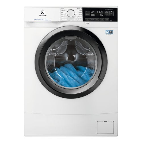 Wasmachine A Charge Frontale Electrolux 7 kg Serie 600 EW6S472B Slim SensiCare Klasse B 1000 Giri (A84,3xL59,5xP44,9) Anti-allergie Vapor Eco Time Manager