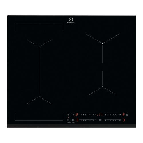 Keukenplan Inductie Electrolux Serie 600 Brug Eil63443 4 Vuurwerk (L59xP52) Vetroceramisch Zwart