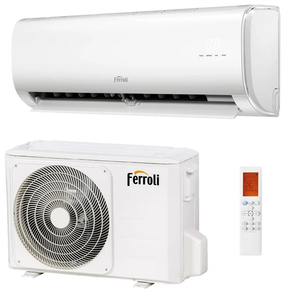 Ferroli Ambra S Inverter Airconditioner 9000 Btu R-32 Geïntegreerde Wi-Fi - Nieuw