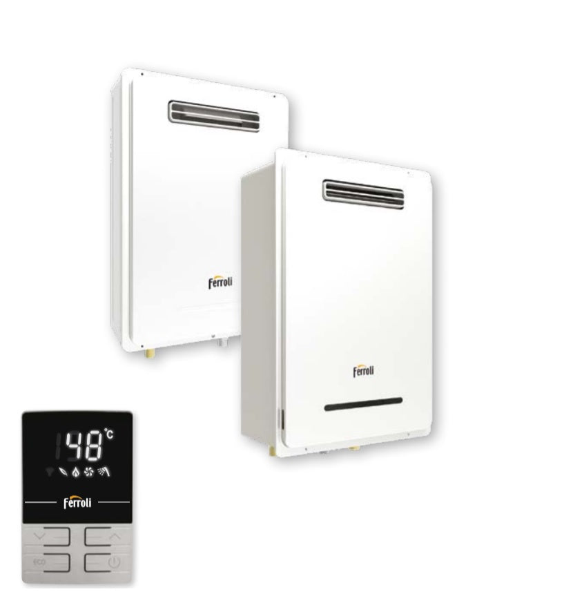 Verwarming in externe gasferrol EXTERNO 16 NG liter lage NOx GPL