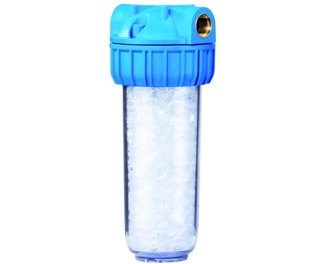 Dosafos Atlas Waterfilter Versterkte Polypropyleen Filters PET Glas O-Ring EPDM 35°C 8 Bar Model Junior1 2 Aansluiting 3/4'' - 7''