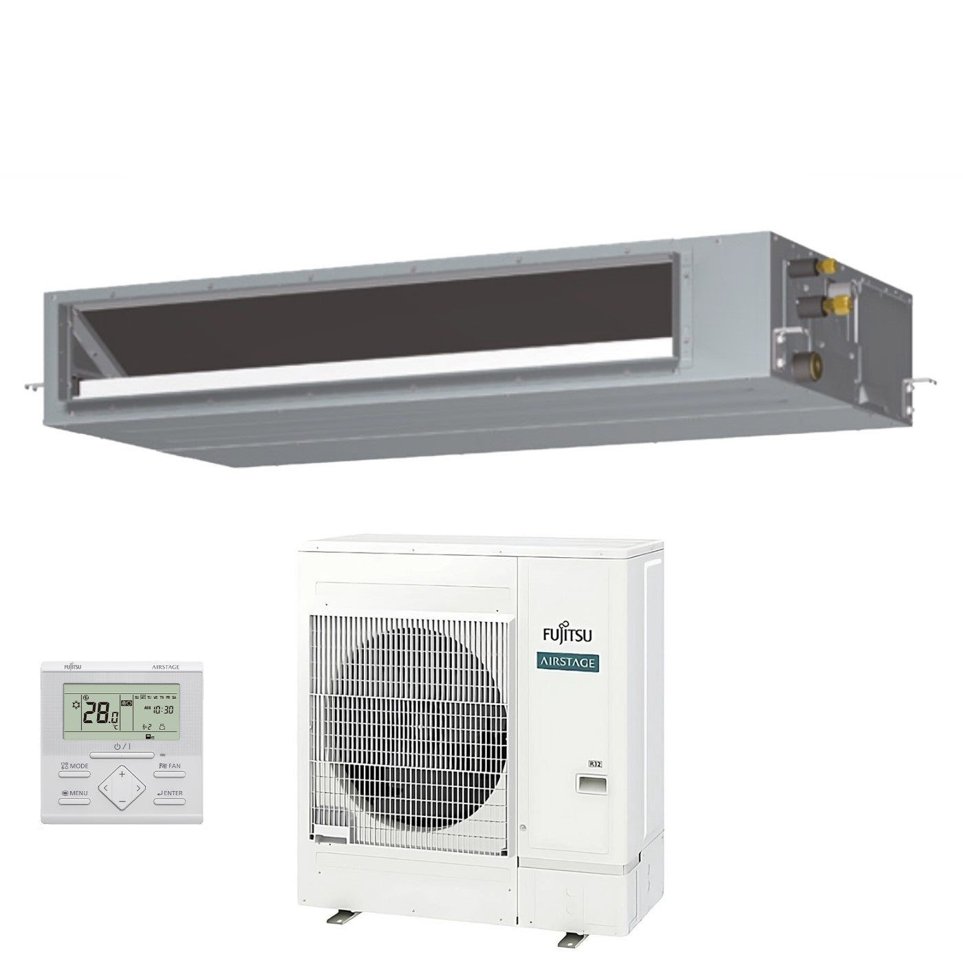 Fujitsu Airconditionerserie KMTAP ECO 45000 Btu ARXH45KMTAP R-32 Wi-Fi Optioneel